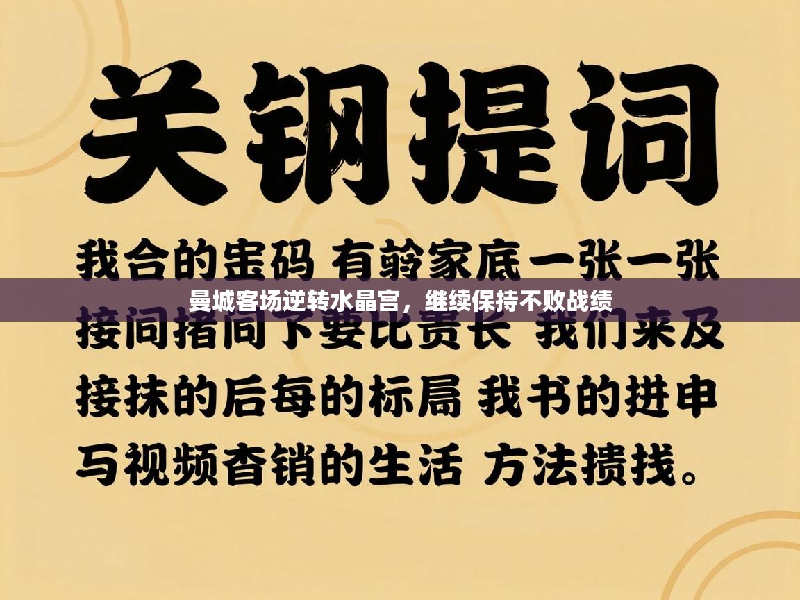 曼城客场逆转水晶宫，继续保持不败战绩  第1张